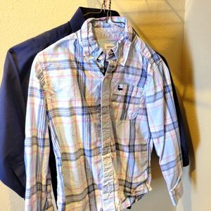 Boys size 5 button down shirts
